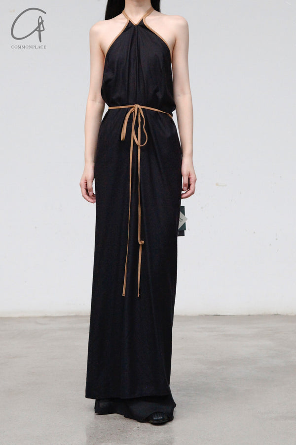 BASERANGE Malle Dress DRMA-WS-AU23 Black